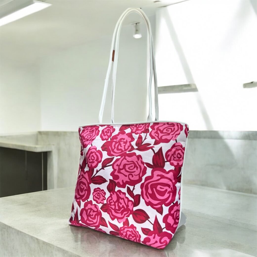 Pink Roses Bii Bag - Image 5